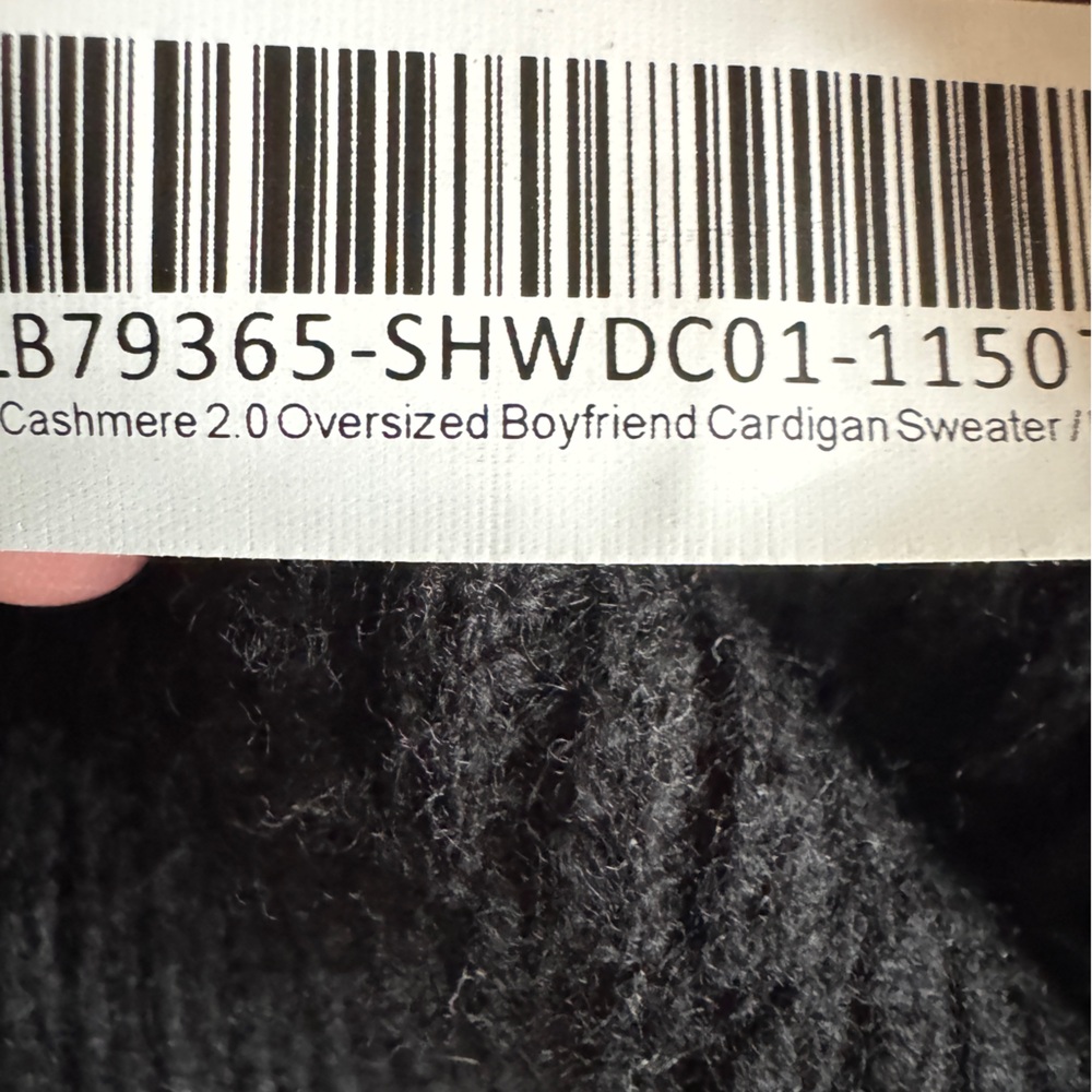 Quince Mongolian 2.0 Cashmere Oversized Boyfriend Cardigan Sweater, NWT, L - Picture 4 of 7